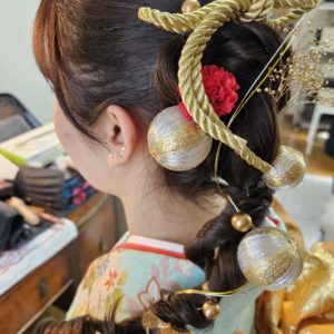 【2026年 成人式 当日着付け・ヘアメイク】予約受付中　東京・自由が丘