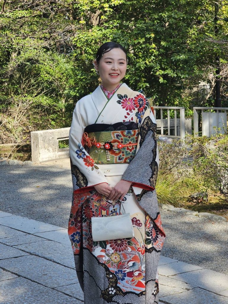 鎌倉鶴岡八幡宮にて成人式前撮り着物着付け＆出張写真撮影